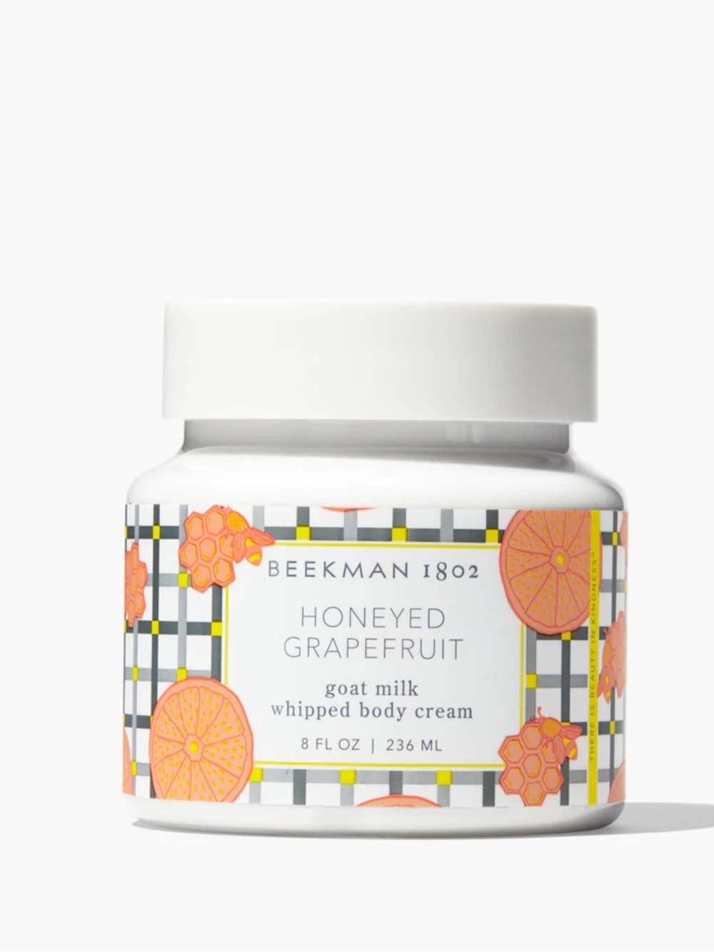 Beekman 1802 Honeyed Grapefruit Whipped Body Cream- refreshing, extra hydrating